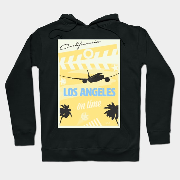 Los Angeles yellow Hoodie by Woohoo